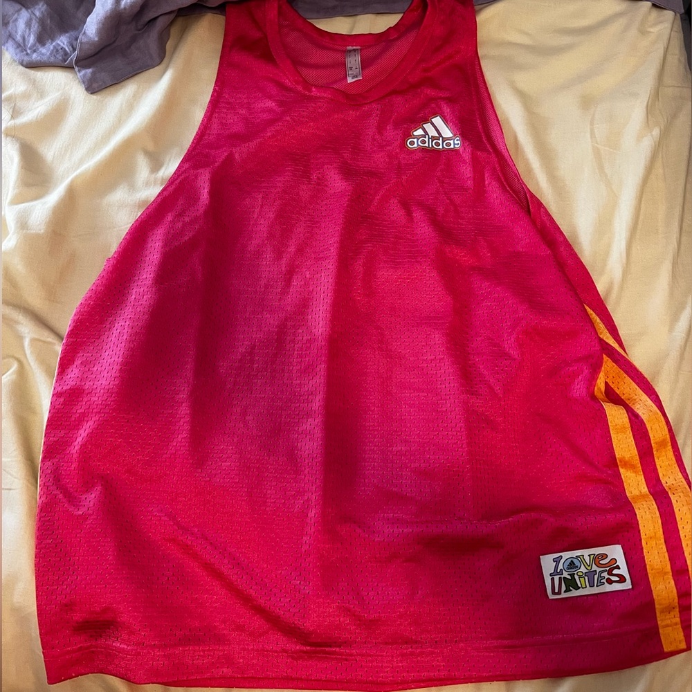 Pink Adidas Pride Love Unites Jersey
